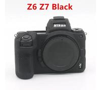 Étui pour appareil photo en caoutchouc de silicone souple pour Nikon,housse pour appareil photo reflex numérique,Z50,Z6,Z7,Z6II,Z7II,D5500,D5600,D7000,D7100,D7200,Dfemelle,D610,D - Type Z6 Z7 Black