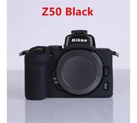 Étui pour appareil photo en caoutchouc de silicone souple pour Nikon,housse pour appareil photo reflex numérique,Z50,Z6,Z7,Z6II,Z7II,D5500,D5600,D7000,D7100,D7200,Dfemelle,D610,D75 - Type Z50 Black