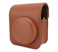 Étui pour Appareil Photo instantané, en Cuir PU, Compatible avec Mini41 | Durable, Fermeture magnétique, Pochette de rangement, Confortable, Sangle réglable