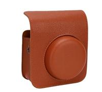 Étui pour Appareil Photo Mini 41, Sac de Protection en Cuir PU de qualité Supérieure, Design Vintage, adapté à la Photographie Instantanée, 14x12x7cm (Brown)