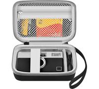 Étui pour appareil photo numérique adapté pour ZORNIK/AGFA PHOTO/Snap Touch & KODAK Printomatic/Smile,conception de protection de coque rigide en EVA (étui de protection uniquement) Noir,