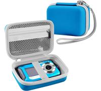Étui Pour Appareil Photo Numérique Etanche, Compatible Avec Kodak Pixpro Fz55/Kodak Friendly Zoomfz45/Yixinxin/Kodak Wpz2, Conception De Coque Dure Eva (Étui Uniquement) Bleu[Camera4126]
