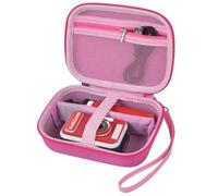 Étui pour appareil photo pour enfants pour caméra vidéo VTech KidiZoom Creator Cam HD/pour KODAK Printomatic Digital... (boîte uniquement)-Rose