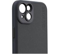 Étui pour appareil photo - SHIFTCAM - iPhone 15 - Cuir végétalien - Support LensUltra - Anthracite