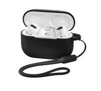 Etui de protection pour boîtier d'airpods pro, noir