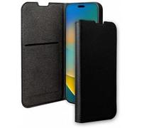 Bigben Connected Étui folio iPhone 15 – Certifié GRS, MagSafe, 65 % de plastique recyclé, Noir