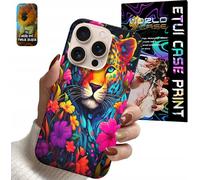 Étui Pour Apple Iphone 15 Pro Max - Tiger Africa Safari Animals + Glass