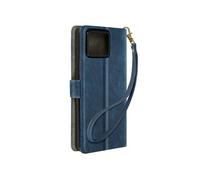 Etui pour Asus Zenfone 11 Ultra Portefeuille Anti RFID Support Vidéo Bleu roi