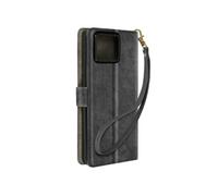 Etui pour Asus Zenfone 11 Ultra Portefeuille Anti RFID Support Vidéo Noir