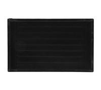 Étui pour Bague, Support d'affichage et de stockage de bijoux en anneau, Présentoir pour bijoux prenant 50-70 anneaux (Noir)