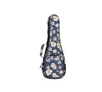 Étui pour banjo Sac à dos en coton épais baryton 21/23 pouces, sac for Ukulele, accessoires for Ukelele, étui souple, Design de personnalité(21inch flower)