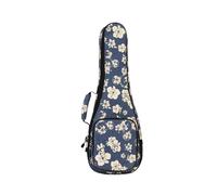 Étui pour banjo Sac à dos en coton épais baryton 21/23 pouces, sac for Ukulele, accessoires for Ukelele, étui souple, Design de personnalité(23 24inch flower)