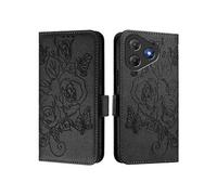 Etui Pour Blackview Oscal Flat 2C Avec fente pour carte de crédit Portefeuille magnétique Cuir PU Noir