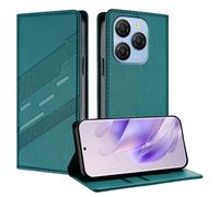 Etui Pour Blackview Shark 9 TPU housse de protection antichoc en cuir avec Fermeture magnétique invisible - Vert