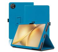 Étui pour Blackview Zeno 10 11 Pouces, Blackview Zeno 10 Coque Tablette, Housse de Protection avec Support Pliable, Porte-Crayon et Dragonne, Protection Totale. (Bleu Clair)