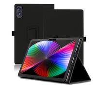 Étui pour Bmax MaxPad i14 13.4 Pouces, Bmax MaxPad i14 Coque Tablette, Housse de Protection avec Support Pliable, Porte-Crayon et Dragonne, Protection Totale. (Noir)
