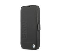 Étui pour BMW iPhone 13 Pro, noir - Signature Book Case Wallet