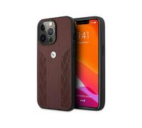 Étui pour BMW iPhone 13 Pro, rouge - Curve Perforate Hardcase