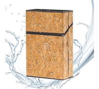 Étui pour boîte à cigarettes - Étui à cigarettes | Boîte à cigarettes | Boîte vintage de grande capacité | Résistant à la compression, étanche à l'humidité | Étui de transport facile d'accès