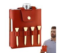 Étui pour bouteille de golf, accessoires de golf pour bouteille pour homme, sac banane à outils avec plusieurs emplacements et housse de protection | Accessoires de golf classiques, sac de rangement