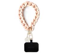 Étui pour bracelet Guess Big Hand Strap universel, breloque acrylique 4G rose