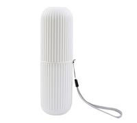 Étui pour brosse à dents - Étui de brosse à dents de voyage - Couvercle résistant à la poussière - Brosse à dents portable HO avec porte-brosse à dents portable - Porte-brosse à dents - Gobelet de