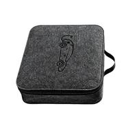 Étui pour câbles de véhicule électrique en polyester, Square | Rangement fermé à fermeture éclair flexible, espace pour le connecteur de et transport d ' équipement de