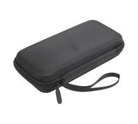 Étui pour calculatrice TI-84 Plus pour CE - Pochette de rangement rigide avec bandes élastiques pour calculatrice graphique scientifique - Noir - 231 x 113 mm