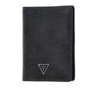 Étui pour carte de crédit - GUESS - Mito - Cuir 100% - Protection RFID - Noir