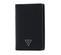 Étui pour carte de crédit - GUESS - Mito Flat Card Holder - Noir - 100% polyuréthane - Compact