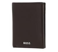 Étui pour carte de crédit - HUGO BOSS - Classic Smooth - Cuir de mouton - Marron - RFID intégré