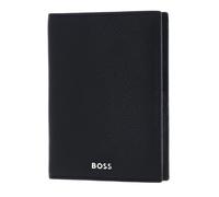 Étui pour carte d'identité - HUGO BOSS - Classic Grained Passport Case - Cuir de vache - Noir - RFID