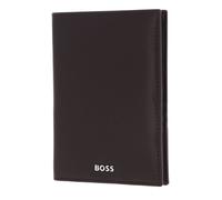 Étui pour carte d'identité - HUGO BOSS - Classic Smooth - Cuir véritable - Marron - Mixte