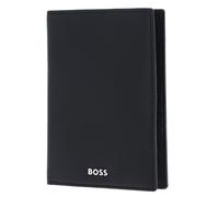 Étui pour carte d'identité - HUGO BOSS - Classic Smooth Passport Case - Cuir véritable - Noir - Mixte