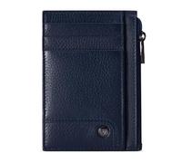 Étui pour cartes de crédit Roncato Alaska en cuir avec protection RFID - Bleu