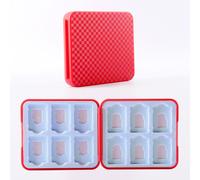 Étui Pour Cartes De Jeu De 12 Grilles, Boîte De Support De Protection Antichoc Pour Nintendo Switch Lite/3ds, Boîte De Rangement À Coque Dure
