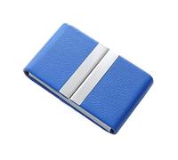Étui pour Cartes de Visite Créateur de cartes de visite for hommes Créateur Classe de carte de visite en métal en acier inoxydable grande capacité Business Leather Card Card de carte de visite Porte-c
