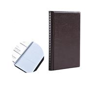 Étui pour Cartes de Visite Livre de Cartes de Visite Livre de Cartes de Visite Grande capacité Porte-Cartes de Visite Portable Transparent for Stocker des Cartes de Visite Porte-Cartes de Visite(A)