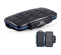 Etui pour cartes mémoires JJC MCSTM22A - 22 compartiments de rangement Noir G