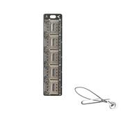 Étui pour Cartes SIM Compact TPC, Pouvant Contenir Jusqu'à 10 Cartes SIM, Livré avec une Lanière et une Attache pour Carte.