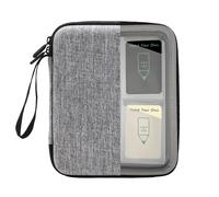 Étui pour cartes Yoto 120 poches, capacité portable avec 2 fermetures éclair et sangle de transport, porte-cartes avec pochettes pour voyage (gris)