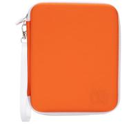 Étui pour cartes Yoto, 80 poches avec fermeture éclair, porte-cartes portable pour contenir des mini cartes audio, convient pour garçons et filles (orange)