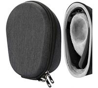 Étui pour Casque Audio Geekria Shield Compatible avec Muse 2, Muse, The Brain Sensing Headband, Sac de Voyage Rigide de Remplacement avec Rangement pour câble (Gris foncé)