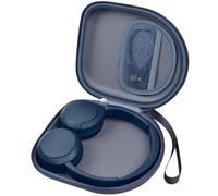 Étui pour casque compatible avec casque sans fil Sony WH-CH520, casque supra-auriculaire Bluetooth supra-auriculaire avec microphone, suppression du bruit, câble USB pour le travail, noir (boîte