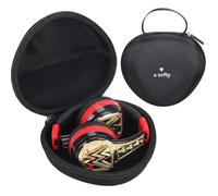 Étui pour casque compatible avec eKids WWE/BERIBES (WH202A) / JoySpark (T5) / EarFun K1 / iClever BTH27, étui noir pour casque Bluetooth eKids (boîte uniquement) (noir)