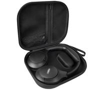 Étui pour casque compatible avec les casques hybrides TOZO HT2 avec suppression active du bruit, sac pour écouteurs Bluetooth sans fil, rangement avec poche en maille pour câble de charge audio, noir