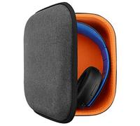 Étui pour Casque de Gaming Geekria Shield, Grand Format pour Casques Circum-Auriculaires, Coque Rigide de Voyage avec Rangement pour câbles, Compatible avec Sony WH-G700, MDR-G300 (Gris foncé)