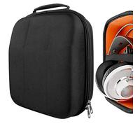 Étui pour Casque Geekria Shield Compatible avec AKG K240, K92, K712 Pro, K702, K701, N90Q, M220, K553 et Plus - Sac de Voyage Rigide de Remplacement avec Rangement des câbles (Noir)