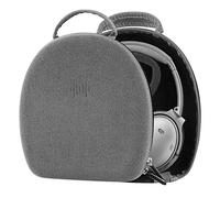 Étui pour Casque Geekria Shield Compatible avec Bose QC Ultra II, QC45, QC35II, QC35, QC25, QC15 - Coque Rigide de Voyage avec Rangement câble (Gris)