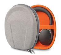 Étui pour Casque Geekria Shield Compatible avec Bose QuietComfort, QC Ultra II, 700/45/35 II/35 Gaming/25 - Housse de Voyage Rigide de Remplacement avec Rangement des câbles (Brun)